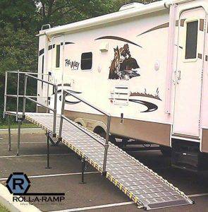 Roll a ramp-RV Access