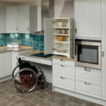 Mobility Solutions for Kitchen Safety. Cabinets and countertops that lower at the touch of a button.